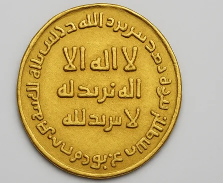 Umayyad Gold Dinar (723) coin