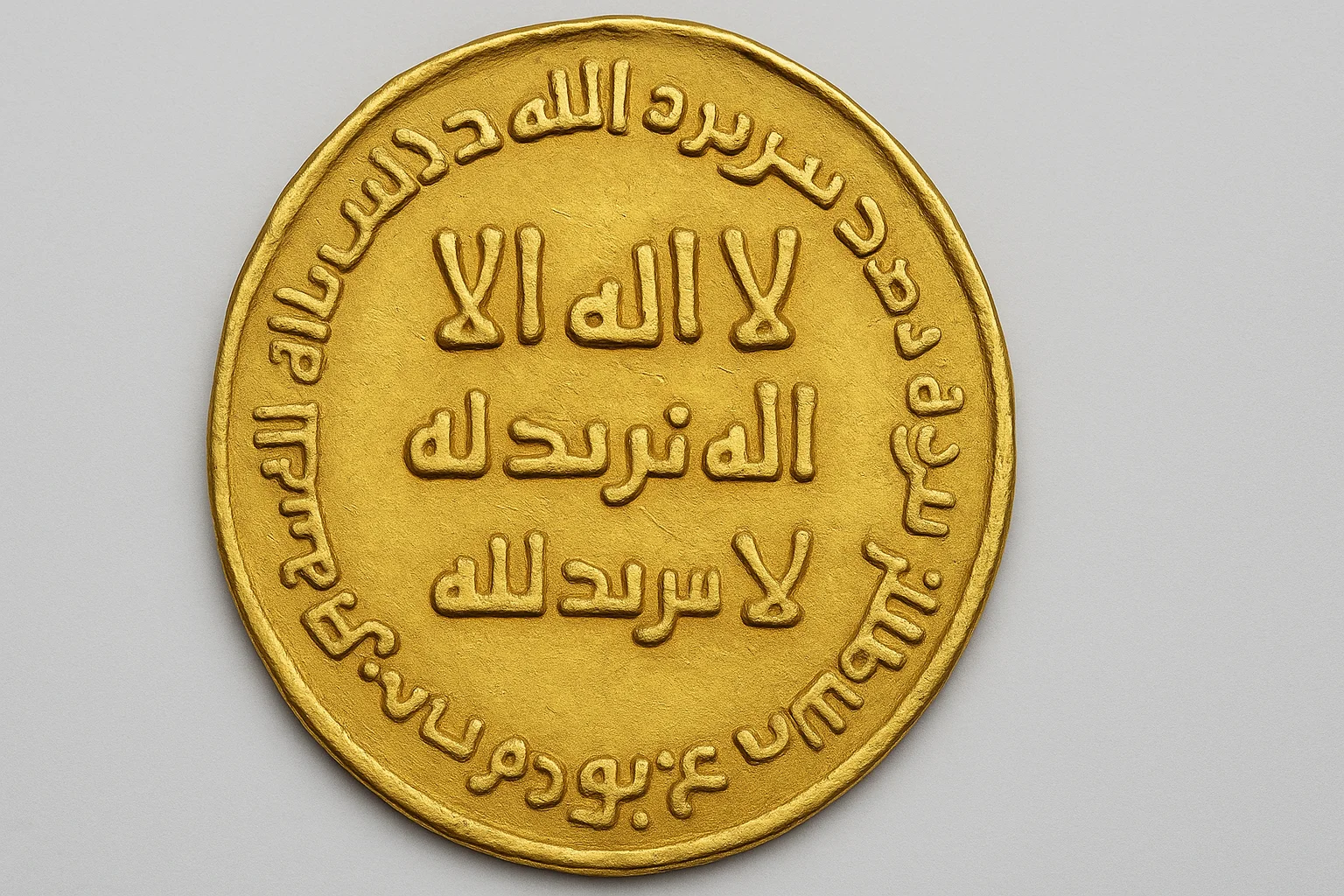 Umayyad Gold Dinar (723) coin