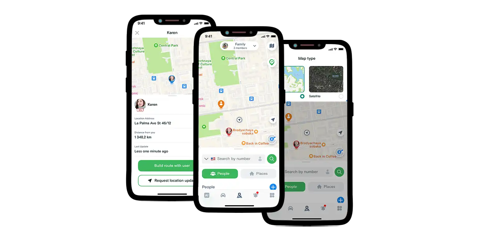 A screen from the Number Tracker app.
